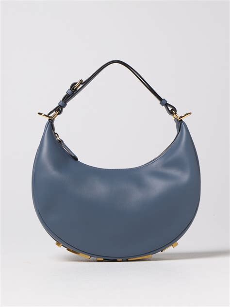 borse donna fendi flip pelle blu|farfetch borse Fendi.